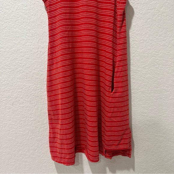 Nau Organic Cotton Striped Sleeveless Shirt  Dress Women’s Size Small - Picture 14 of 14